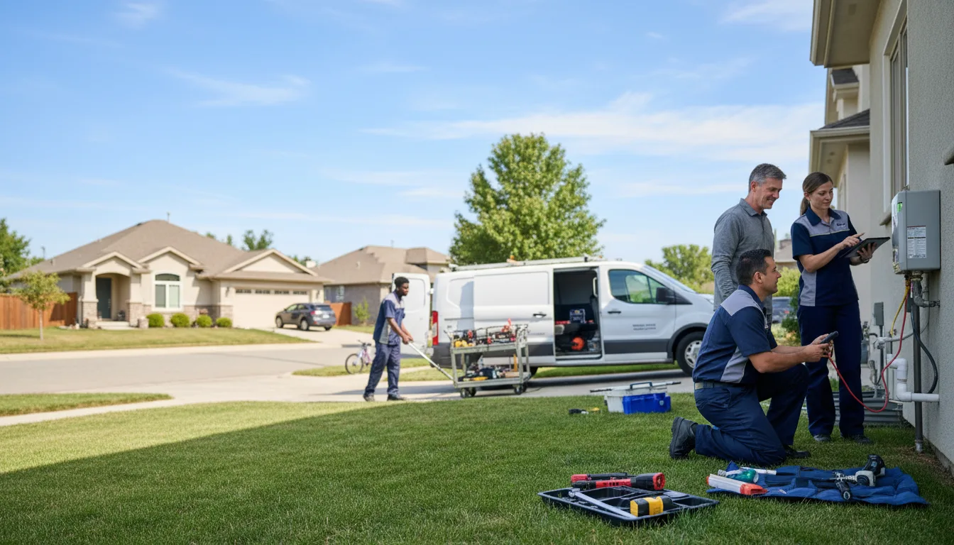 Tankless water heater service in Whitt, TX
